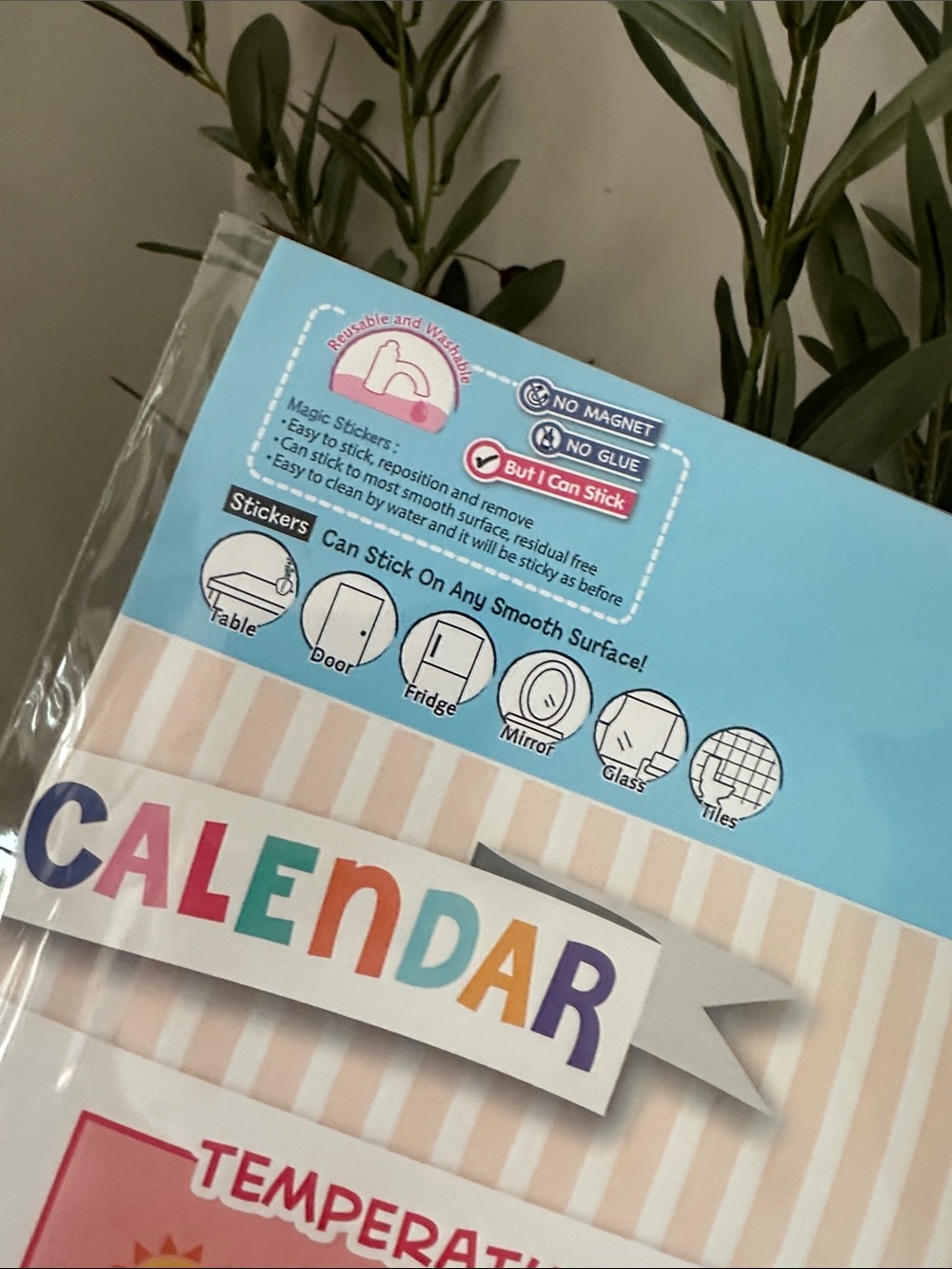 My First Daily Calendar For Kids, 15X23.2 Activities Calendar For Toddlers - Picture 4 of 5